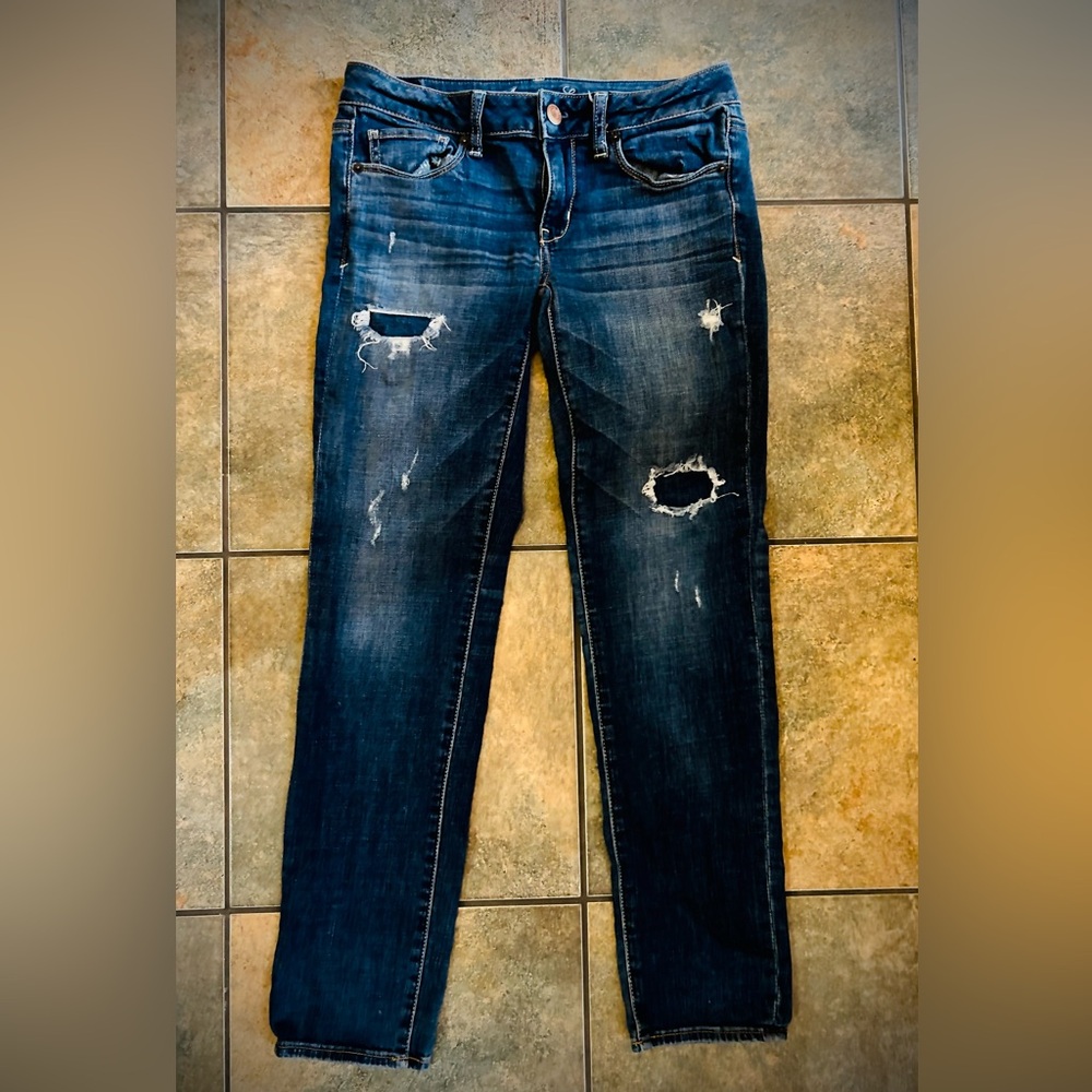American Eagle Skinny Soft Super Stretch jeans size 6 short